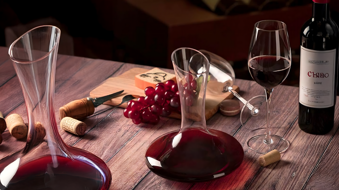 Entretien et nettoyage d’une carafe à vin