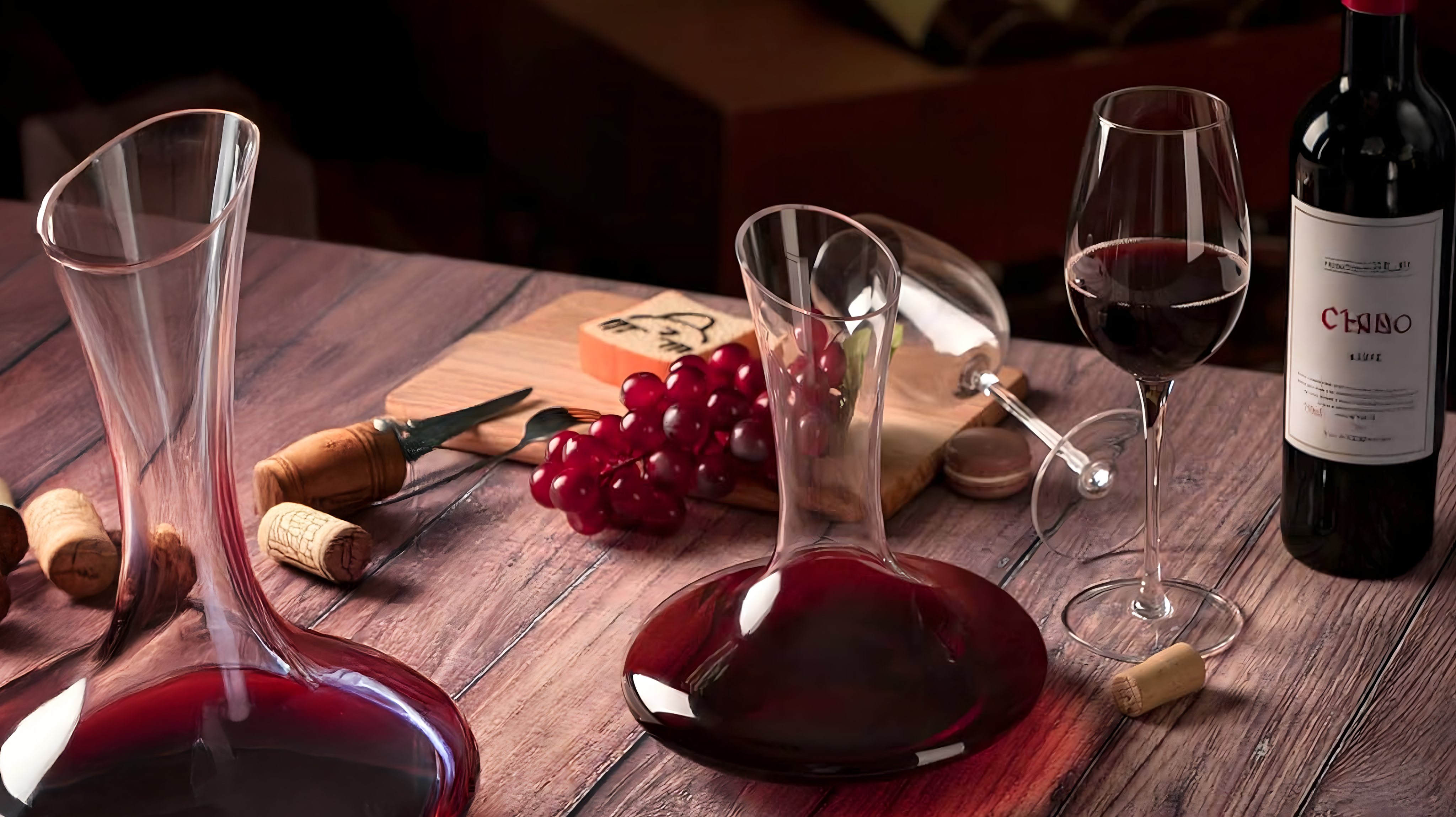 Entretien et nettoyage d’une carafe à vin