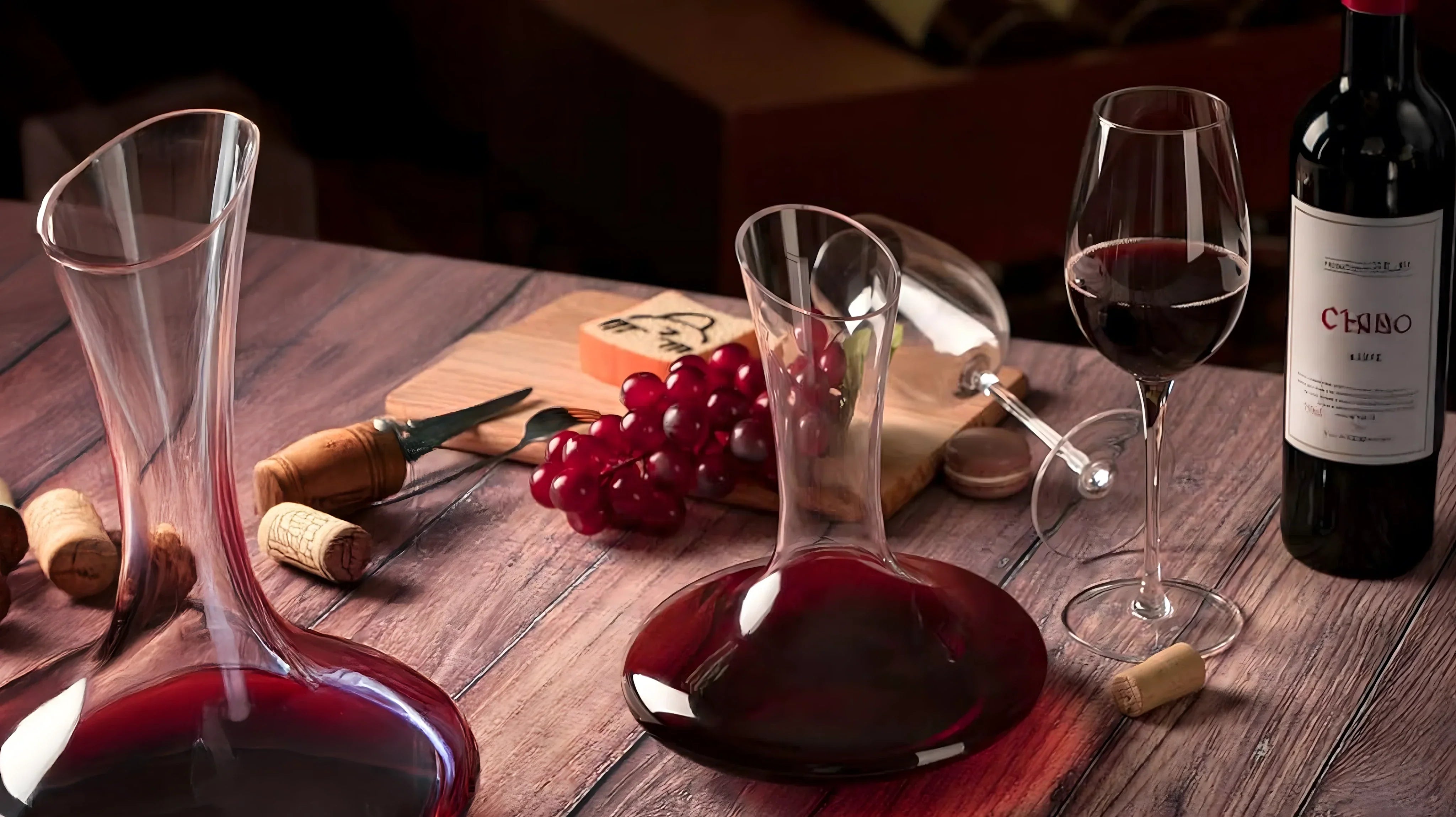 Entretien et nettoyage d’une carafe à vin