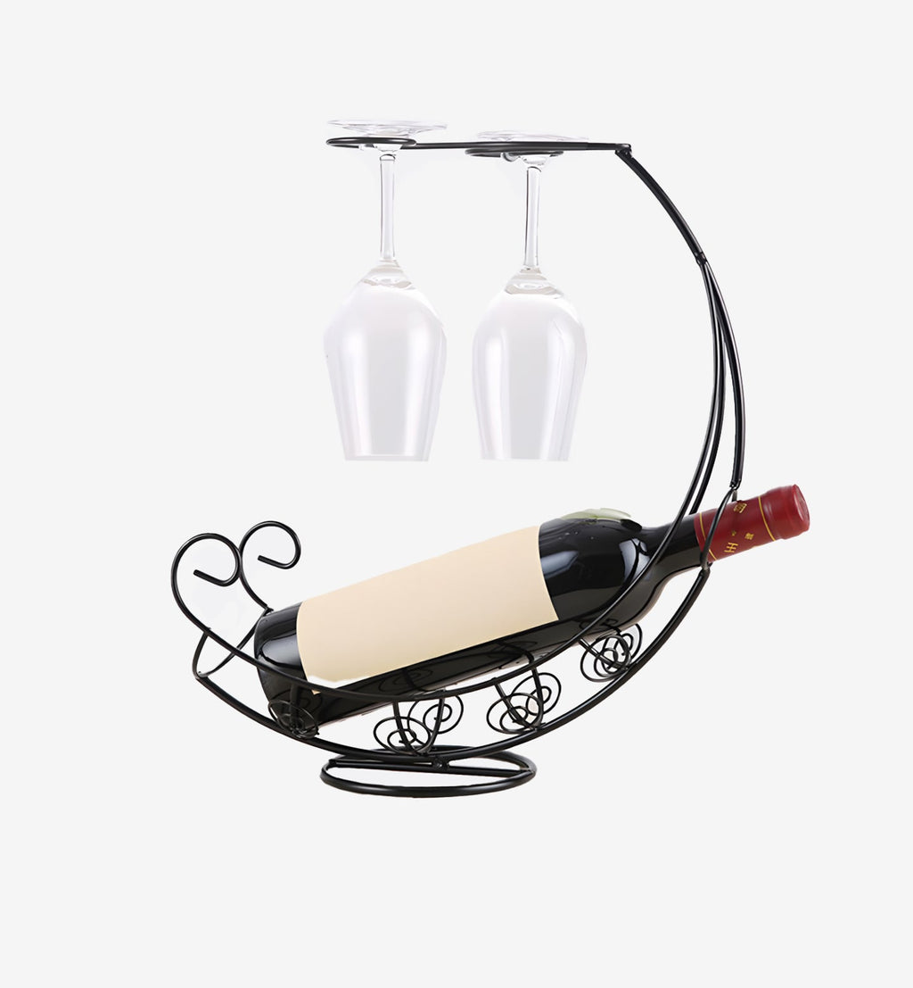 Porte bouteille metal - Gustave Montclair