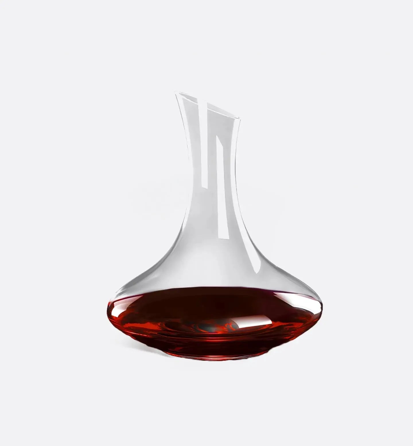 Carafe à vin 1,8L au design épuré en verre lisse. Élégance minimaliste, parfaite pour sublimer la robe et les arômes de vos vins en toute simplicité.