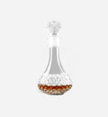 Carafe à whisky en cristal Cactus 750 ml, vue de face sur fond blanc