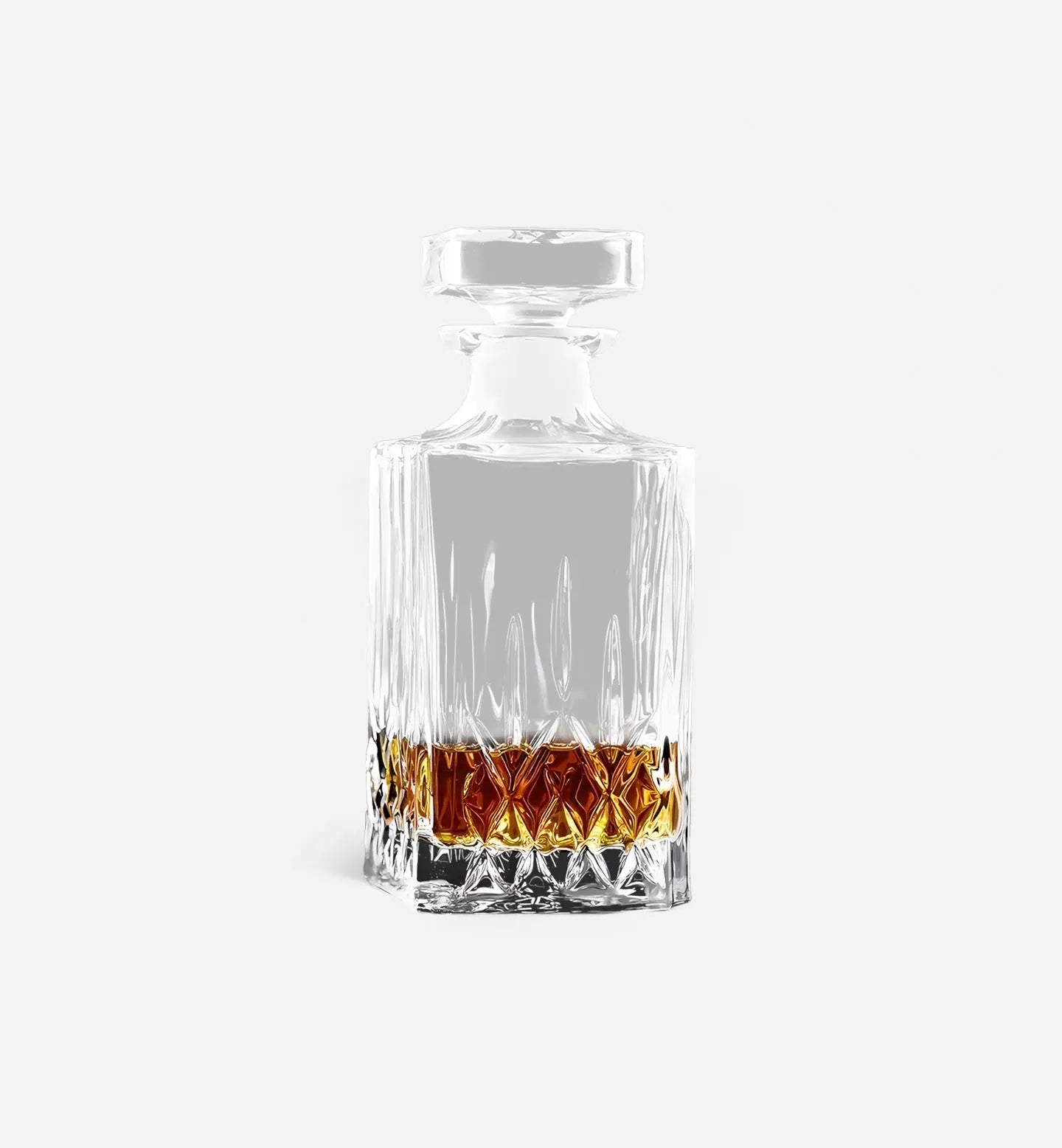 carafe à whisky Classique cristal épaissi élégance sobre Gustave Montclair