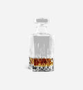 Carafe à whisky en verre Classique 650 ml, vue de face sur fond blanc