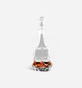 Carafe à whisky en cristal Elixir III 720 ml, vue de face sur fond blanc