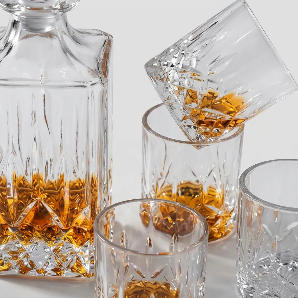 Juego de Whisky de Cristal – Clásico