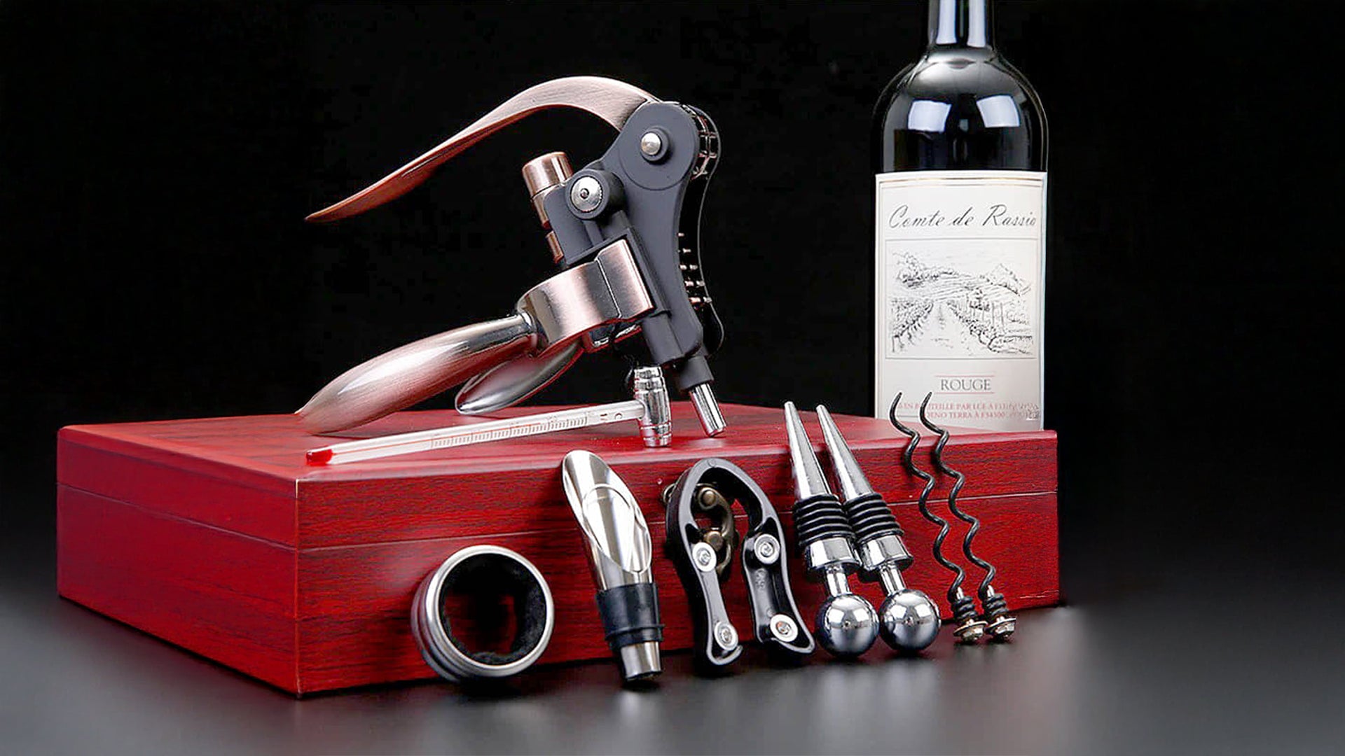Tire-bouchon sommelier professionnel issu du coffret Gustave Montclair