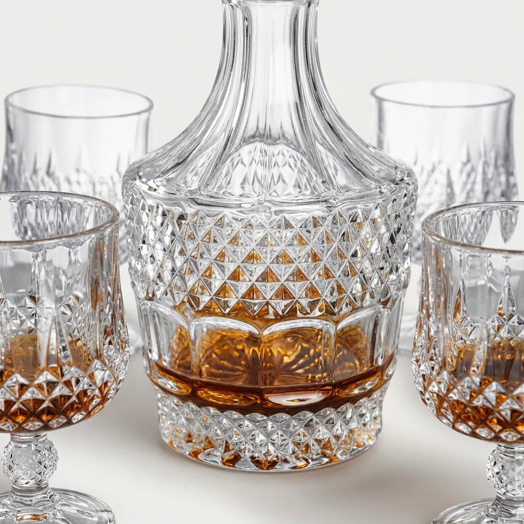 Juego de Whisky de Cristal – Elixir III