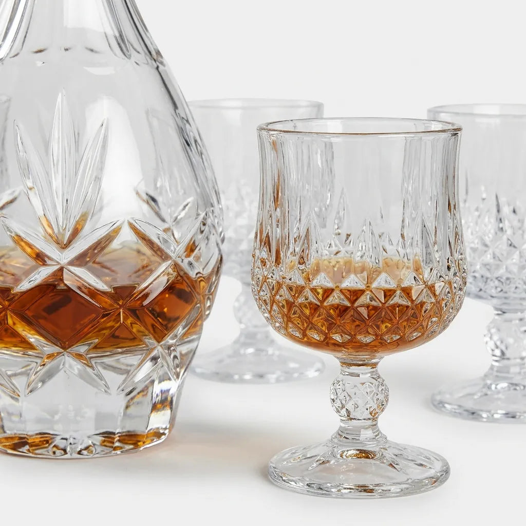 Juego de whisky de cristal – Elixir II