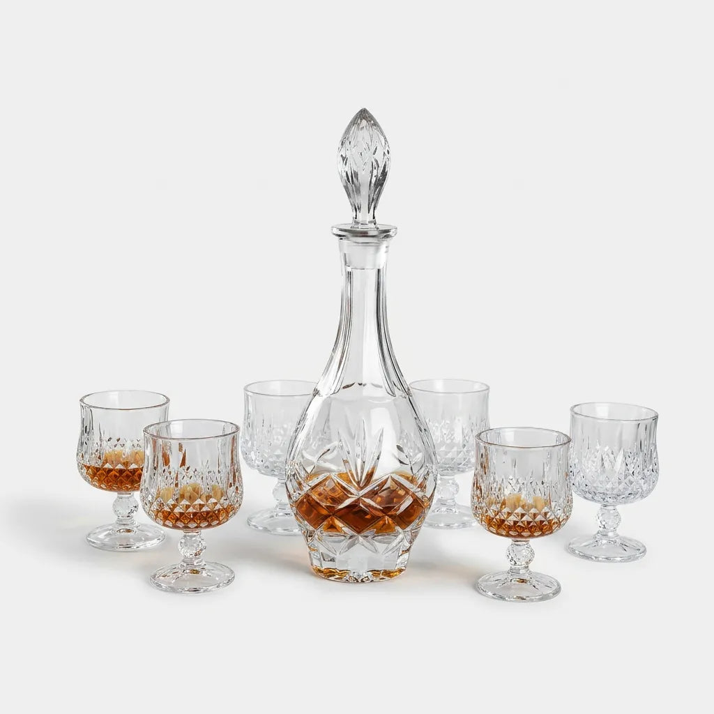 Juego de whisky de cristal – Elixir II