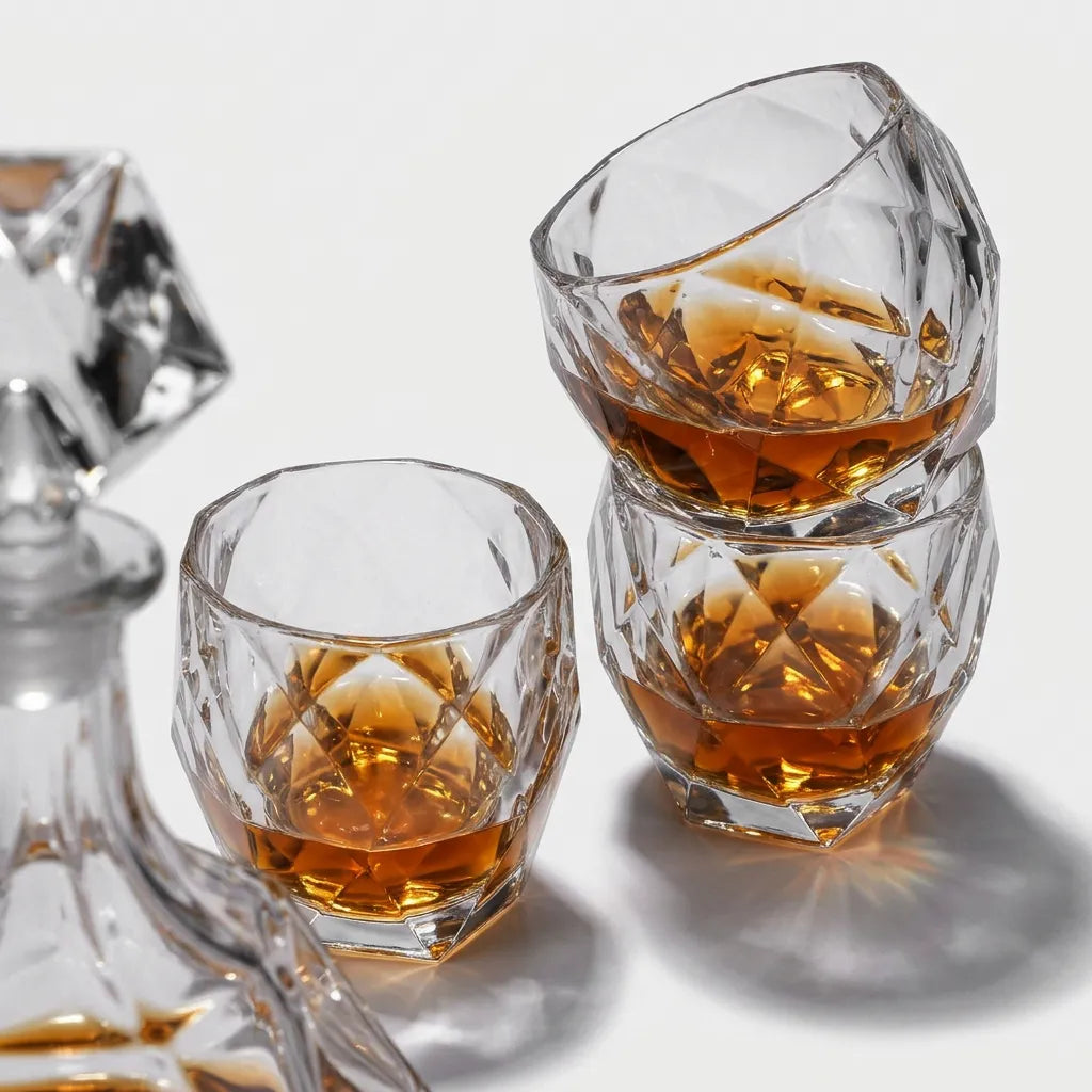 Juego de whisky de cristal – Gema