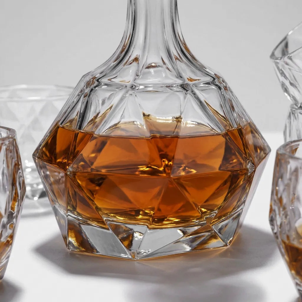 Juego de whisky de cristal – Gema