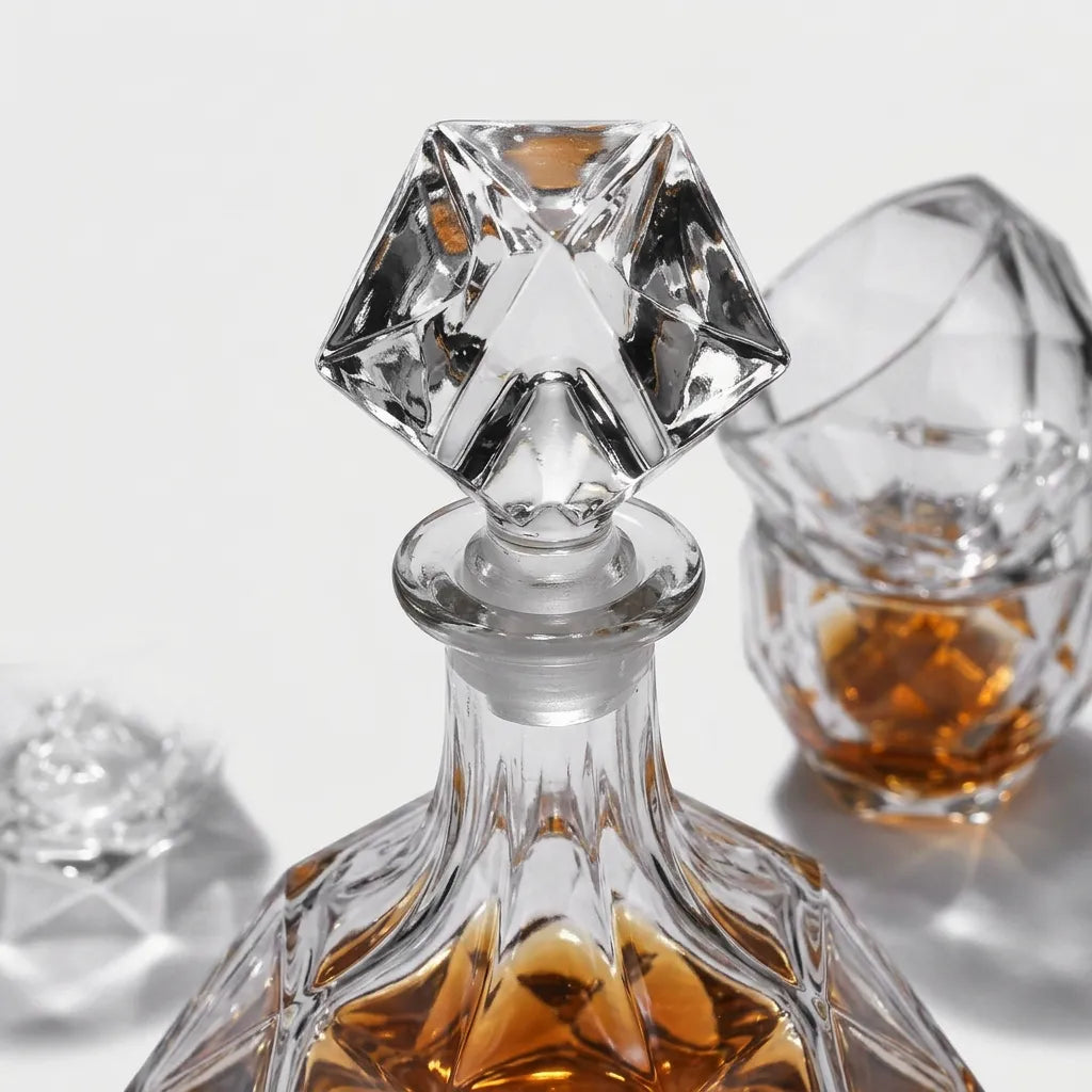 Juego de whisky de cristal – Gema