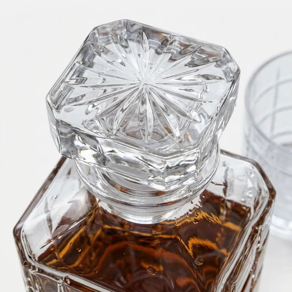 Juego de Whisky de Cristal – Damier