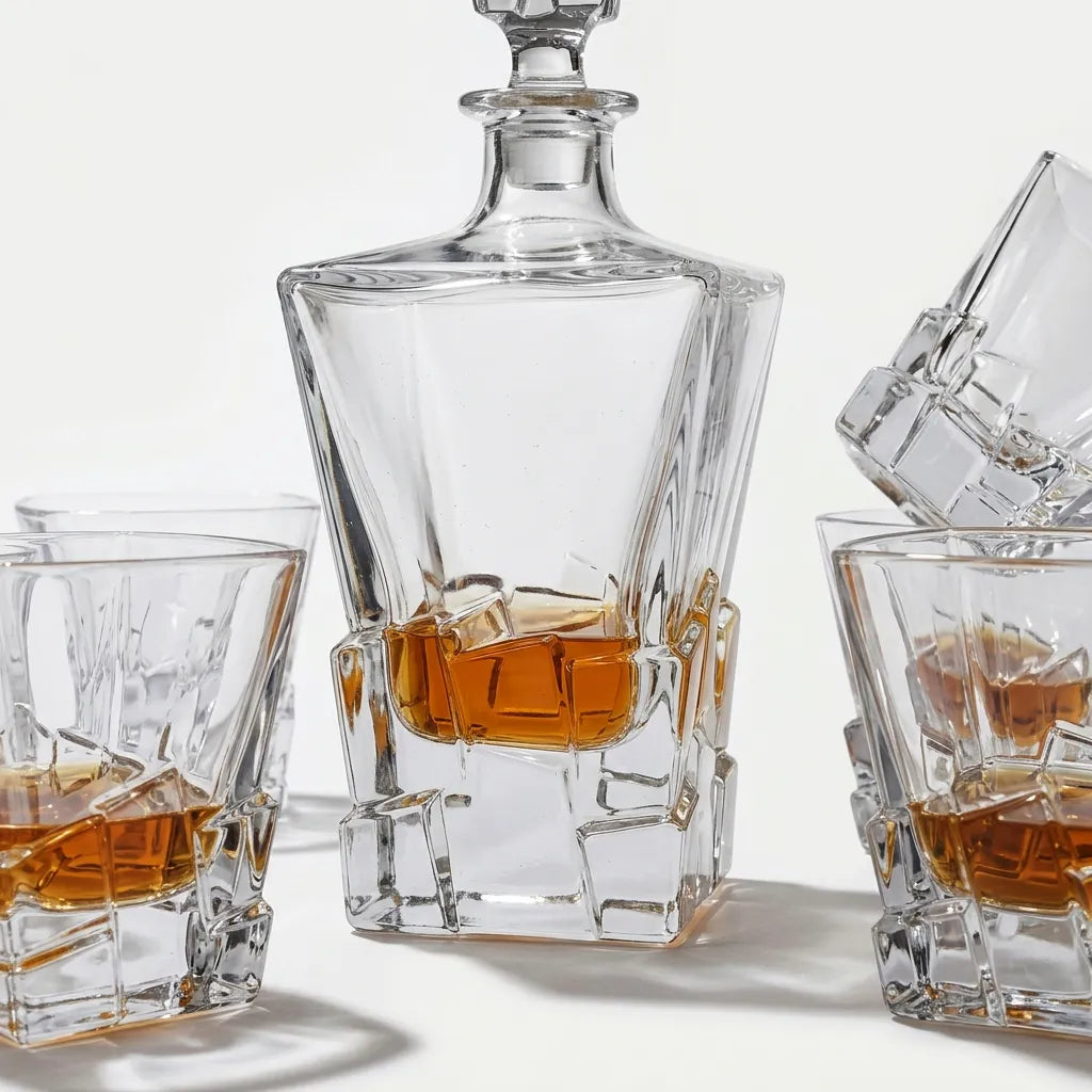 Servicio de Whisky de Cristal – Monolito