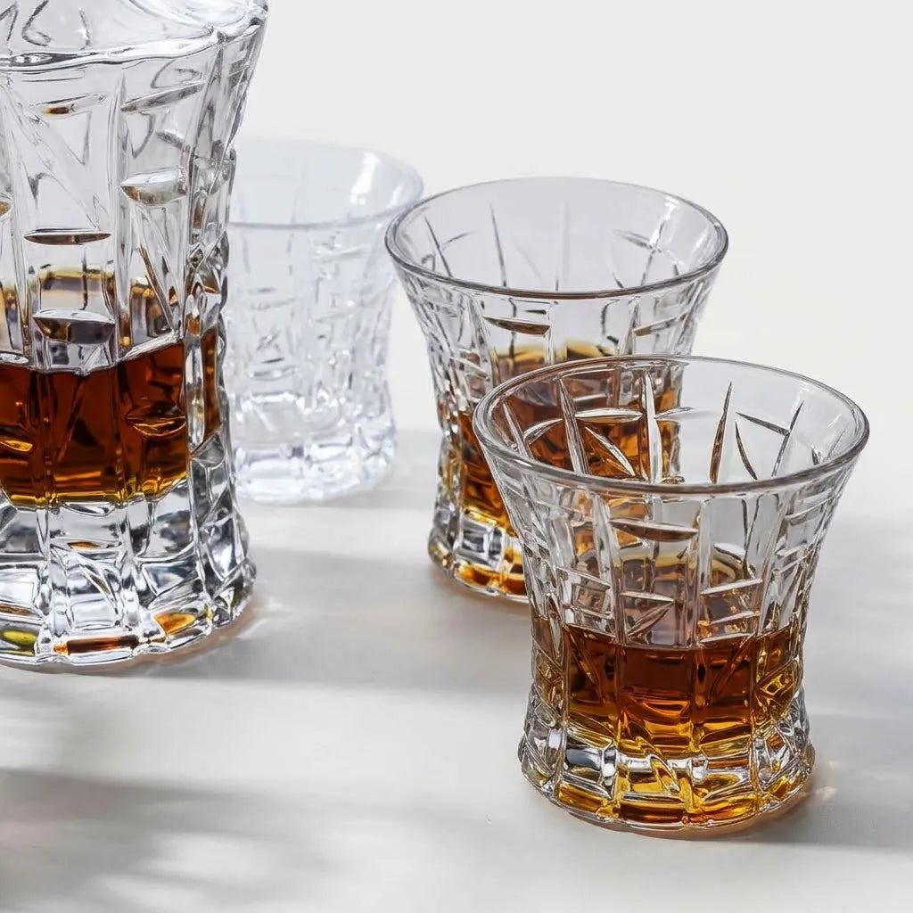 Juego de Whisky de Cristal – Mosaic