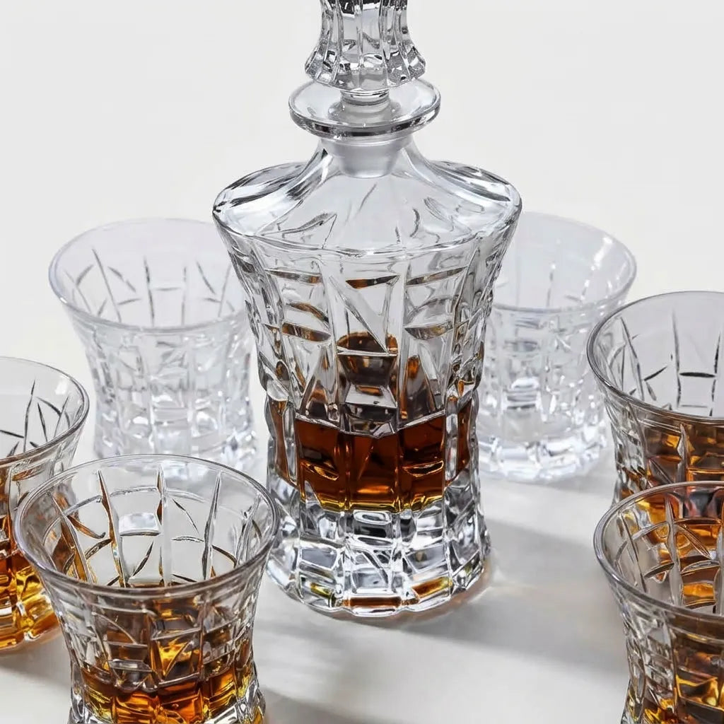 Juego de Whisky de Cristal – Mosaic