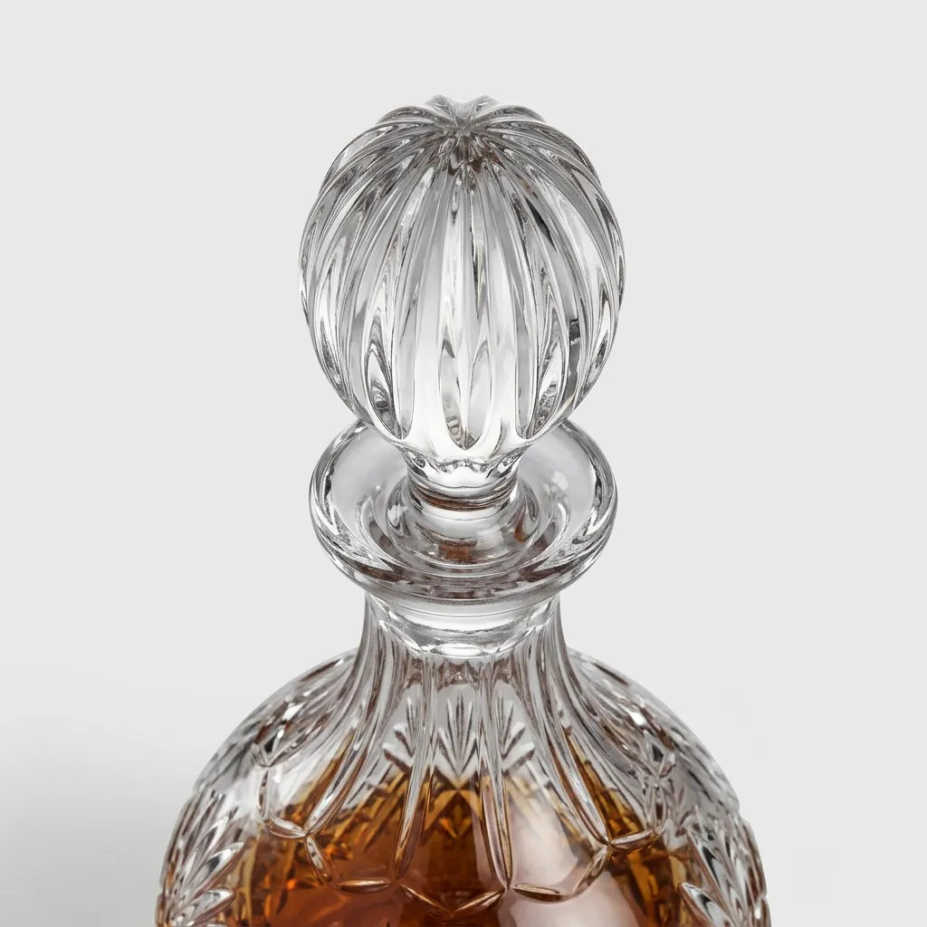 Juego de whisky de cristal – Raindrops