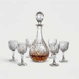 Whisky-Kristallservice – Raindrops