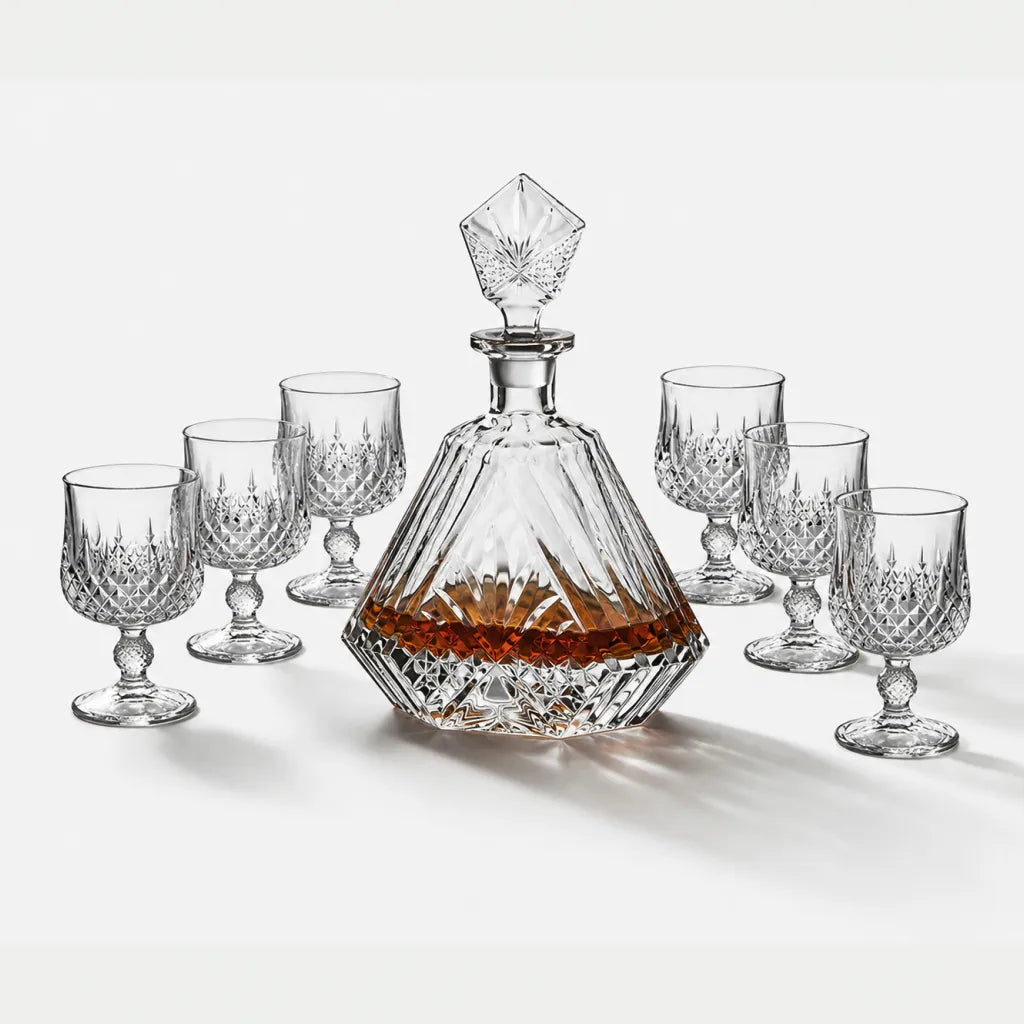 Juego de whisky de cristal – Royal