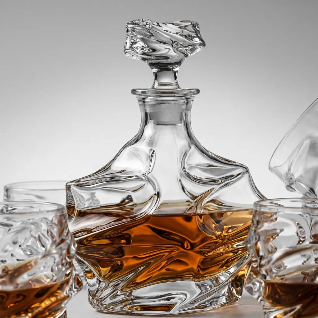 Juego de whisky de cristal – Timeless