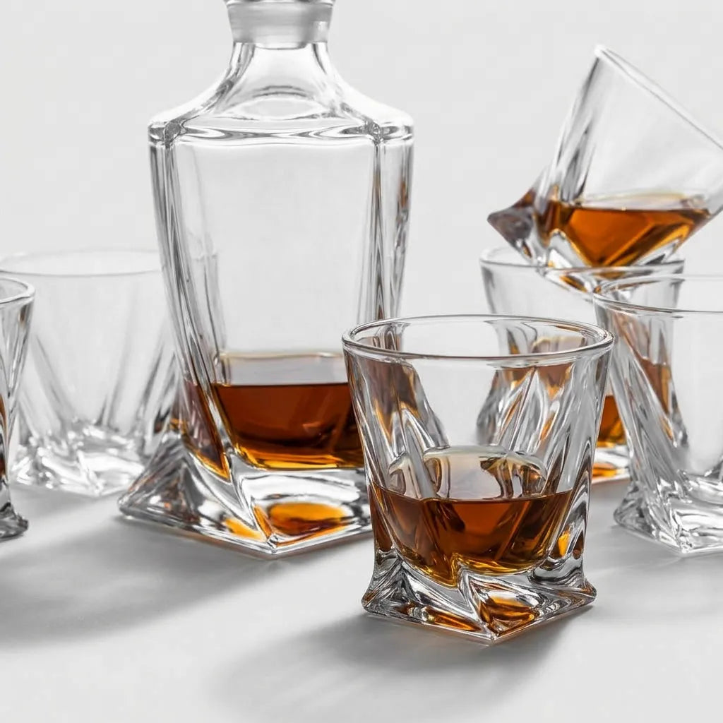 Servicio de whisky de cristal – Twist