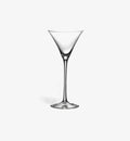Verre à cocktail Trompette 140 ml, design contemporain, vue de face sur fond blanc