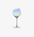 Verre à vin Irisé 160 ml, vue de face sur fond blanc
