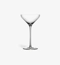 Verre à cocktail Ondée I 130 ml, design contemporain, vue de face sur fond blanc