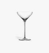 Verre à cocktail Ondée I 130 ml, design contemporain, vue de face sur fond blanc