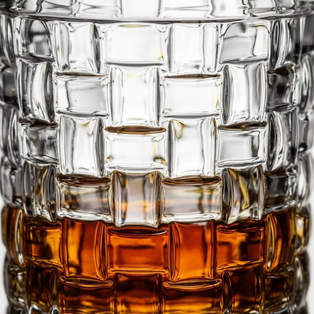 Verre à whisky - Damier