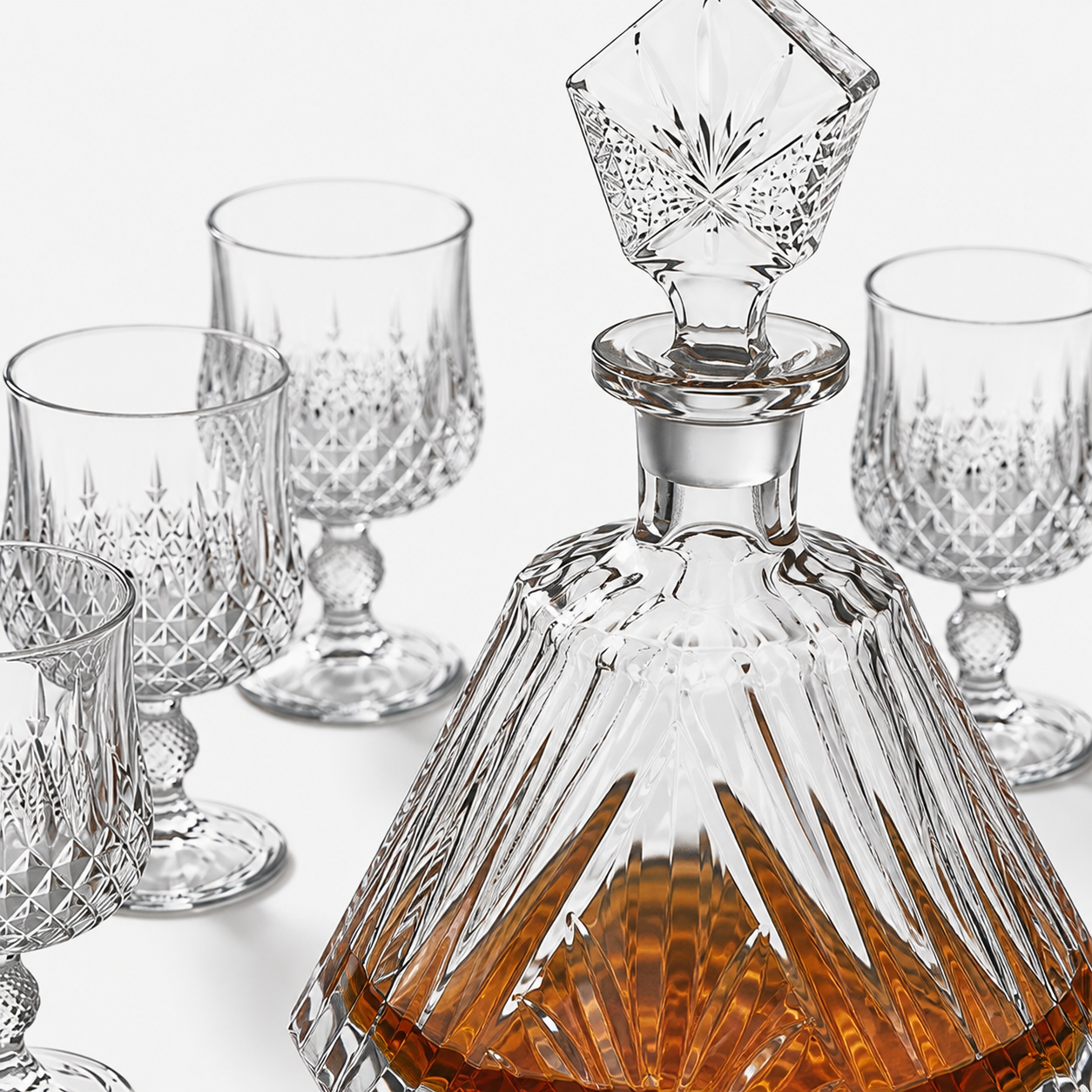 Service à Whisky en Cristal – Royal